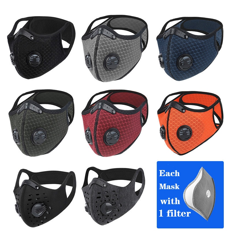 Dust Mask, Riloer Face Mask Dust Filter For Cycling Motorcycle